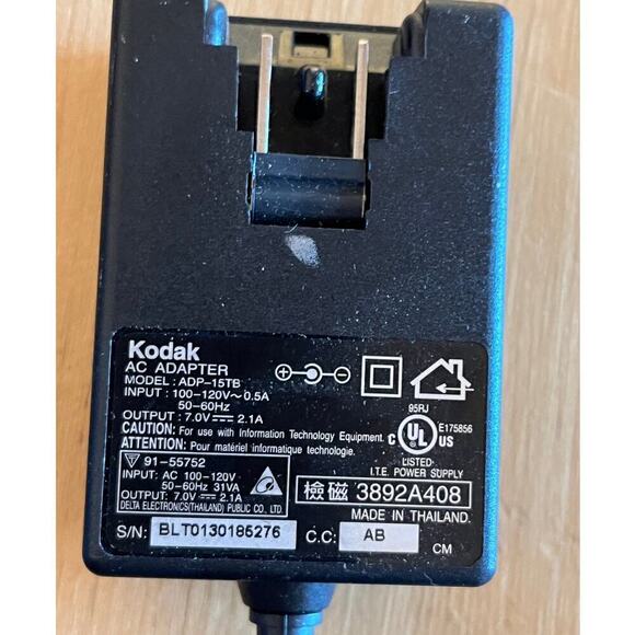 Kodak Easy Share Camera Dock With Cord. Model N137 - Picture 3 of 3